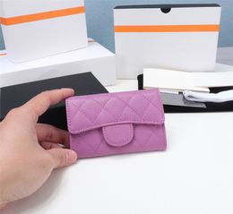 portafoglio da uomo in vera pelle di alta qualità con scatola portafogli designer di lusso portafoglio da donna porta carte di credito purese porta passaporto 8899
