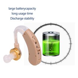 Personal hearing aid deafness headset headphone mini BTE hearing aid volume amplifier for elderly S-139Scouts