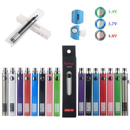 Authentic Preheat Batteries Retail Packaging with USB Charger Allow Customise UGO-V II 2 510 Thread Vape Pen UGO V3 Variable Voltage Preheating Battery Kits