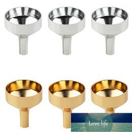 10 Pieces Small Mouth Funnels Bar Wine Perfume Flask Funnel Mini Stainless Steel for Filling Hip Flask Narrow-Mouth Bottles1 Factory price expert design Quality