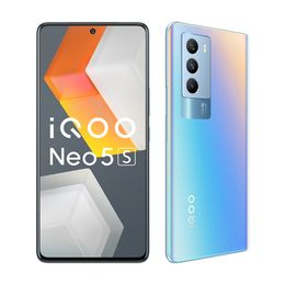 Original Vivo IQOO Neo 5S 5G Mobile Phone 8GB RAM 128GB 256GB ROM Octa Core Snapdragon 888 48MP AI NFC Android 6.62" Full Screen Fingerprint ID Face Wake Smart Cell Phone