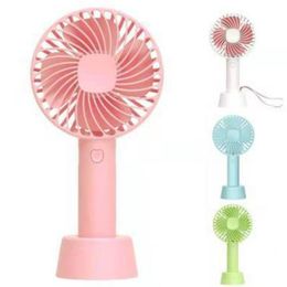 Handheld Fan Portable Home Mini Hand Held Fans with USB Rechargeable 3 Speed Personal Desk for Homes Office Summer Travel CGY7