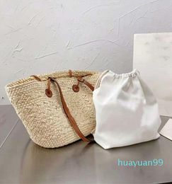 2021 Embroidered straw shopping bags Ladies fashion designer luxury top-quality shoulder bag Handbag All-match messenger handbags