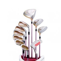 New Womens Mizno Golf Clubs Efll Complete Sets Ladys Golf Set Drive Fairway Wood Irons Putter Graphite Shaft and Bag
