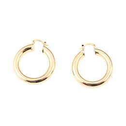 Gold Circle Hoop Earrings Fashion New Model Earrings Dubai Ethiopian African Europe Golden Jewellery