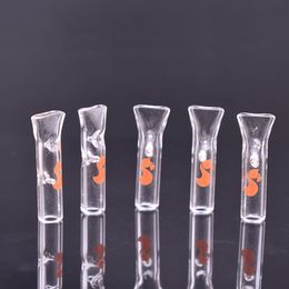 Mini squirrel Glass Mouth Philtre Tips With Cigarette Mouthpiece Rolling Tip Steamroller Tobacco Smoking Dry Herb Holder 8MM dia