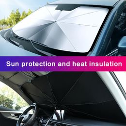 Car Sunshade Automotive Interior Parasol Windshield Cover UV Protection Sun Shade Front Window Accessories