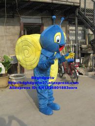 Mascot Costumes Escargots Snail Mascot Costume Adult Cartoon Character Outfit Suit Parents-child Campaign Company Activity zx1492