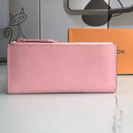 Single zipper wallet the most stylish way to carry around money cards and coins men purse card holder long business women wallets 266O
