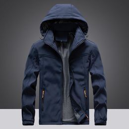 Men's Jackets Windbreaker Waterproof Military Hooded Water Proof Wind Casual Coat Male Clothing 2022 Spring Autumn