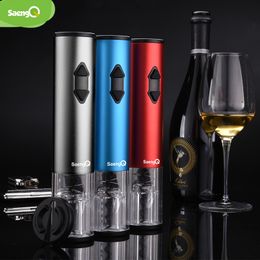 Automatic Bottle Opener Corkscrew Professional Red Wine Opener Foil Cutter Dry Battery Electric Wine Opener Kitchen Tool