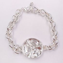 DIY charms evil eye jewelry making UNO de 50 RADAR 925 Sterling silver bracelet for women girls bangles chain beaded sets birthday gifts organizer PUL1926MTL0000L