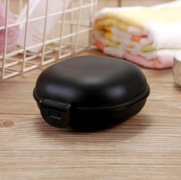 Home Supplies Plastic Travel Soap Box with Lid Bathroom Macaroon Portable Soaps Boxes Holder 5 Colours Available GGA5106
