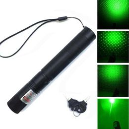 New Powerful Laser 303 Adjustable Focus 532nm Green Laser Pointer Light Laser Pointer Pen For Hunting