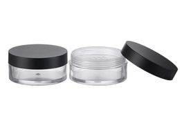 50G 50ml Empty Sifter Bottles Loose Powder Blusher Puff Case Box Makeup Cosmetic Jars Containers with Lids