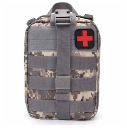 Portable Outdoor Travel First Aid kit Waterproof Medicine bag Home Outdoor Small Nurse box Emergency Survival Case Funny Hip Waist belt packs