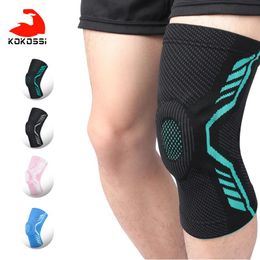 Elbow & Knee Pads KoKossi 1Pcs Anti-Collision Compression Protection Patella Sports Fitness Basketball Running Cycling Protective Gear