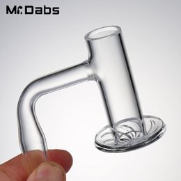 Regula 20mm Spinning Quartz Banger Smoking Accessories 10mm 14mm 19mm Joint For Water Pipe Bong Dab Rig