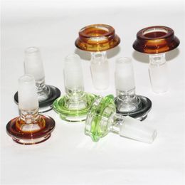 Hookahs Wholesale Slide Glass Bowls 14mm For Water Pipes and Bongs With Snowflake Filter Bowls