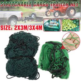 Car Organizer 2X3/3X4M Heavy Duty Stretchable Cargo Trailer Net Rear Trunk Storage Luggage Holder Auto Accessory