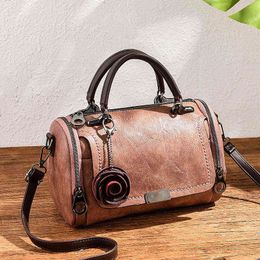 HBP Non-Brand Single delivery soft leather, Yiwu * 10 generation simple pillow bag, Boston bag 2 sport.0018