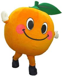 Halloween Orange Mascot Costume Top Quality Cartoon Fruit Anime theme character Adults Size Christmas Birthday Party Outdoor Outfit