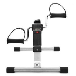 step machine for exercise UK - Accessories Folding Fitness Pedal Stepper Exercise Machine LCD Display Indoor Cycling Bike With Adjustable Resistance For Home Gym