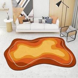 Carpets Geometric Shaped Irregular Home Decor Carpet Nordic Style Fashion Living Room Area Rugs Bedroom Bedside Sofa Non-Slip Floor Mat