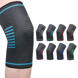 Fitness Kneepads Running Cycling Knee Support Braces Elastic Nylon Sport Compression Pad Sleeve For Basketball Kniebandage Elbow & Pads