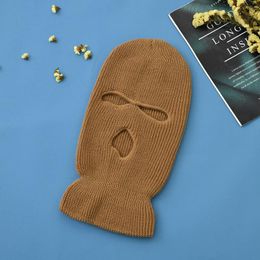 Cycling Caps & Masks Outdoor Ski Mask Knitted Face Neck Cover Winter Warm Balaclava Full Skiing Hiking Sports ski mask Windproof 814