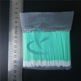 1000pcs 7cm Small Sponge Foam Tipped Cleaning Swabs Water Solvent for Epson Seiko head Inkjet Printer Mimaki Roland Mutoh Swab manufacturer