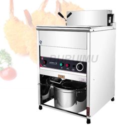 Commercial Electric Fryer Machine Stainless Steel Large Electricity Fried Furnace Maker Vertical Chicken Restaurant French Fries Manufacturer