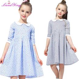 2021 Autumn Spring Kids Dresses For Girls Long Sleeve Party Dress Carnival Costume For Children Toddler Girls Princess Dress Q0716