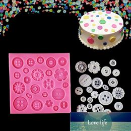 Selling Button Cake Mold Silicone Baking Tools Kitchen Accessories Decorations For Cakes Fondant Mould K175