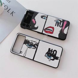 Brand cases Z Fold 3 Case for Samsung Fold 1 Cases Ultra-thin Phone Case ZFold 2 Back Cover Z Filp3 Coque Z Filp 2 Moto Razr huawei Matex