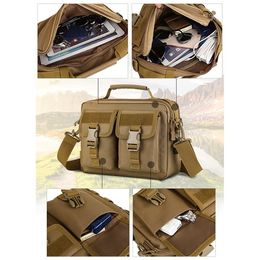 Outdoor Army Bag Camping Bags Trekking Men Women Tactical Shoulder Camouflage Military Traveling Handbag USB Hiking Bag XA888WD Y0803