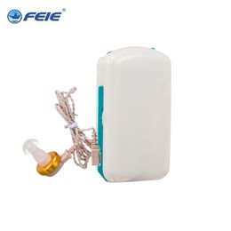 Feie S-7B MP3 Pocket Digital Hearing Aid Adjustable Wired Box Mini Hearing Aid Sound Amplifier For DeafnessScouts