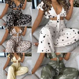 Sexy Off Shoulder Sleeveless Two Piece Set Summer Women Elegant Bow Tie Sets Ladies 2020 New Fashion Casual Boho Suit Streetwear X0428