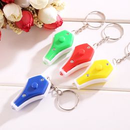 UV Light Money Detector Keychain Mini LED Ultraviolet Money Detector Key Chain Fashion Portable Key Ring Wholesale 4 Colours DBC VT0383