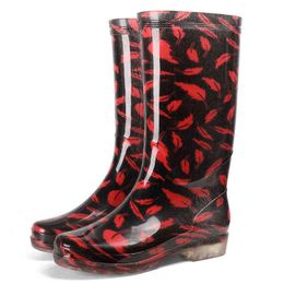 Botas De Lluvia De Flores Oferta Online | DHgate.com