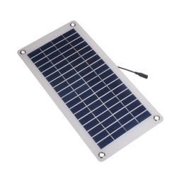 50W Dual USB 12V/5V Solar Panel with10/20/30/40/50A Solar- Charger Controller for Outdoor Camping LED Light - 40A