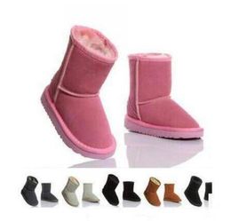 New Real Australia 528 High-quality Kid Boys girls children baby warm snow boots Teenage Students Snow Winter boots