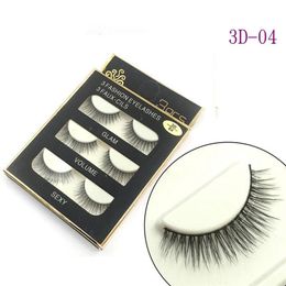 3D False eyelashes 16 Styles Handmade Beauty Thick Long Soft lash Fake Eye Lashes Eyelash