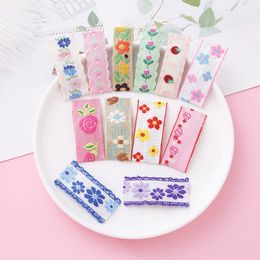 Floral Hair Clips for Children Baby Girls Snap Hairclips Baby Hairpins Barrettes Baby Girl Hair Accessories 22 Colours