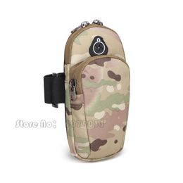 Outdoor Bags Camouflage Bag Running Armband Sports Case For Universal Smartphone Waterproof Mobile Earphone Keys Arm Pouch Nylon Cell Holder