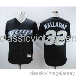 Embroidery Roy Halladay, american baseball famous jersey, Stitched Men Women Youth baseball Jersey Size XS-6XL