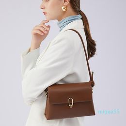 Shoulder Bags Luxury Classic Bag PU Soft Leather Crossbody Women Purses Handbag Simple Elegant Designer