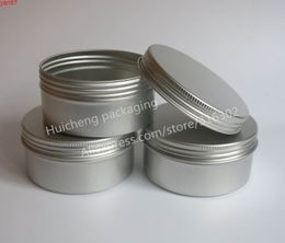30 x 250g aluminum jars Tins Pots big case 250 cc metal cosmetic bottles packaging containersgoods qty
