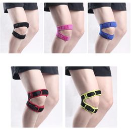 Double Adjustable Knee Pads Patella Support Brace Tendon Strap Silicone Protection Sport Safety Fitness Safty Elbow &