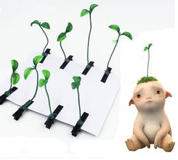 Newest Lovely Novelty Plants grass hair clips headwear Small bud antenna hairpins Lucky grass bean sprout mushroom party hair pin